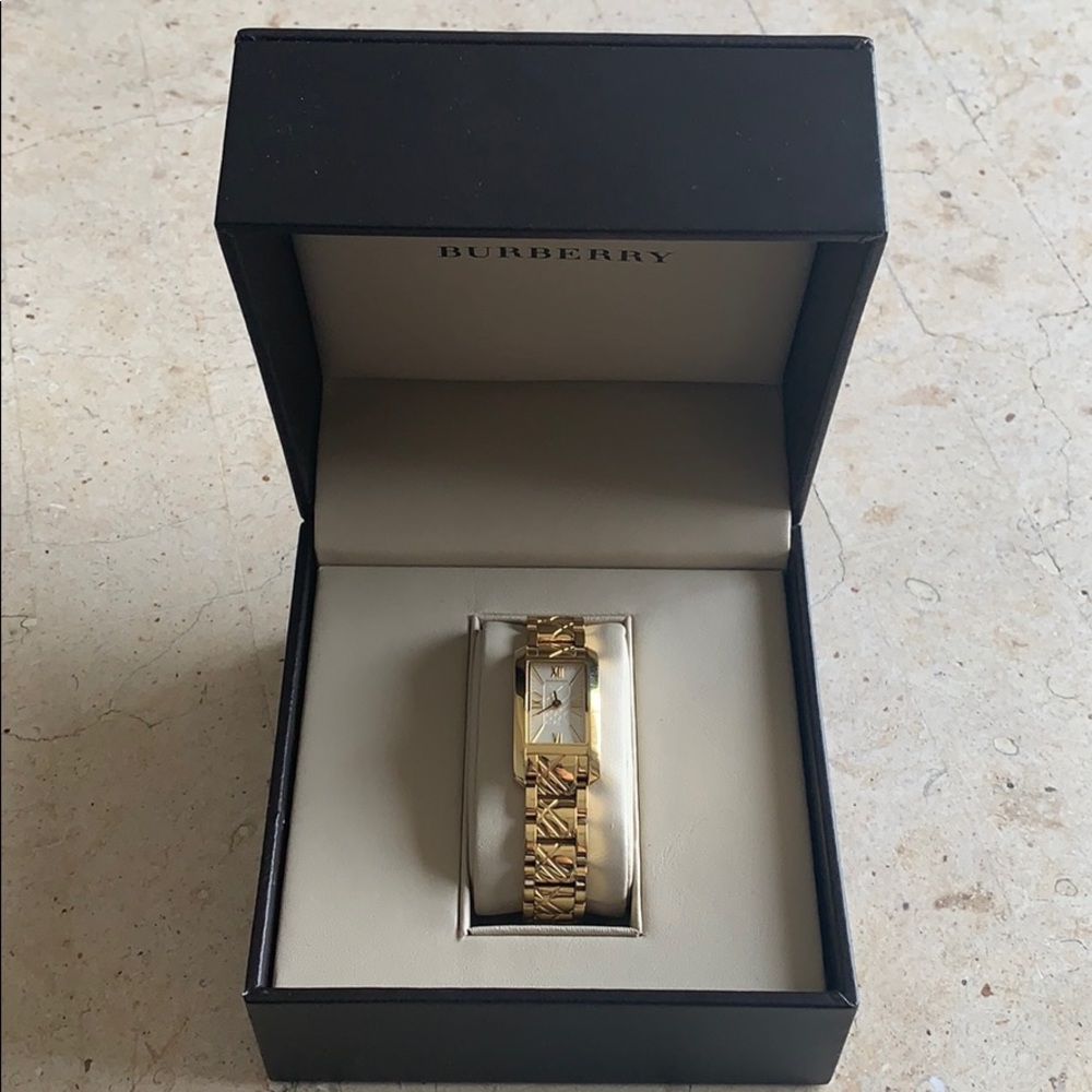 Gold watch